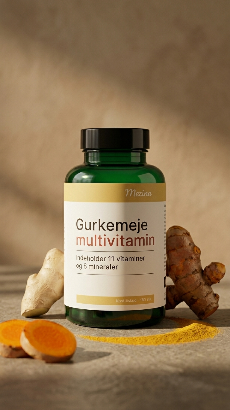 Gurkemeje + Multivitamin – billede 2