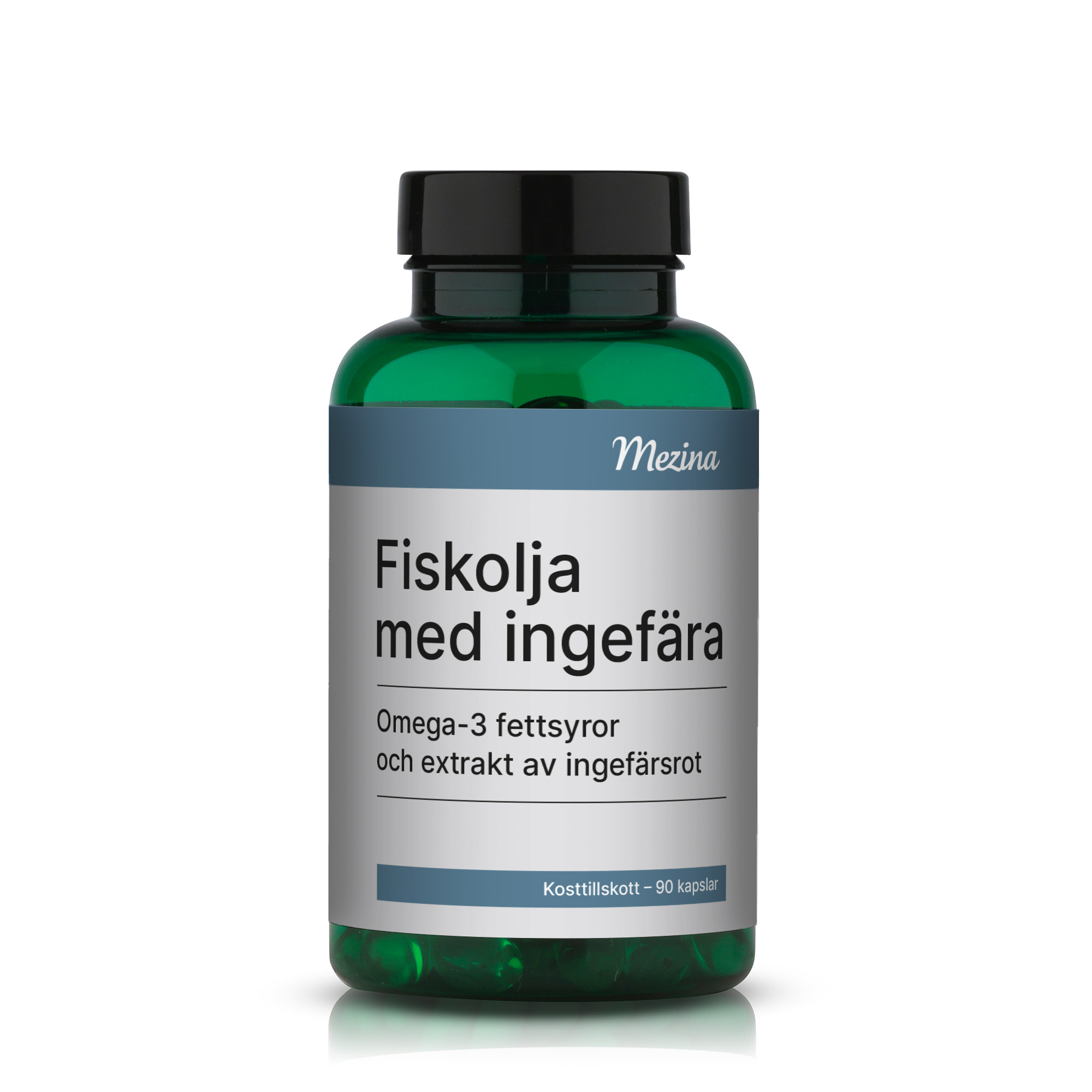 Fiskolja med ingefära
